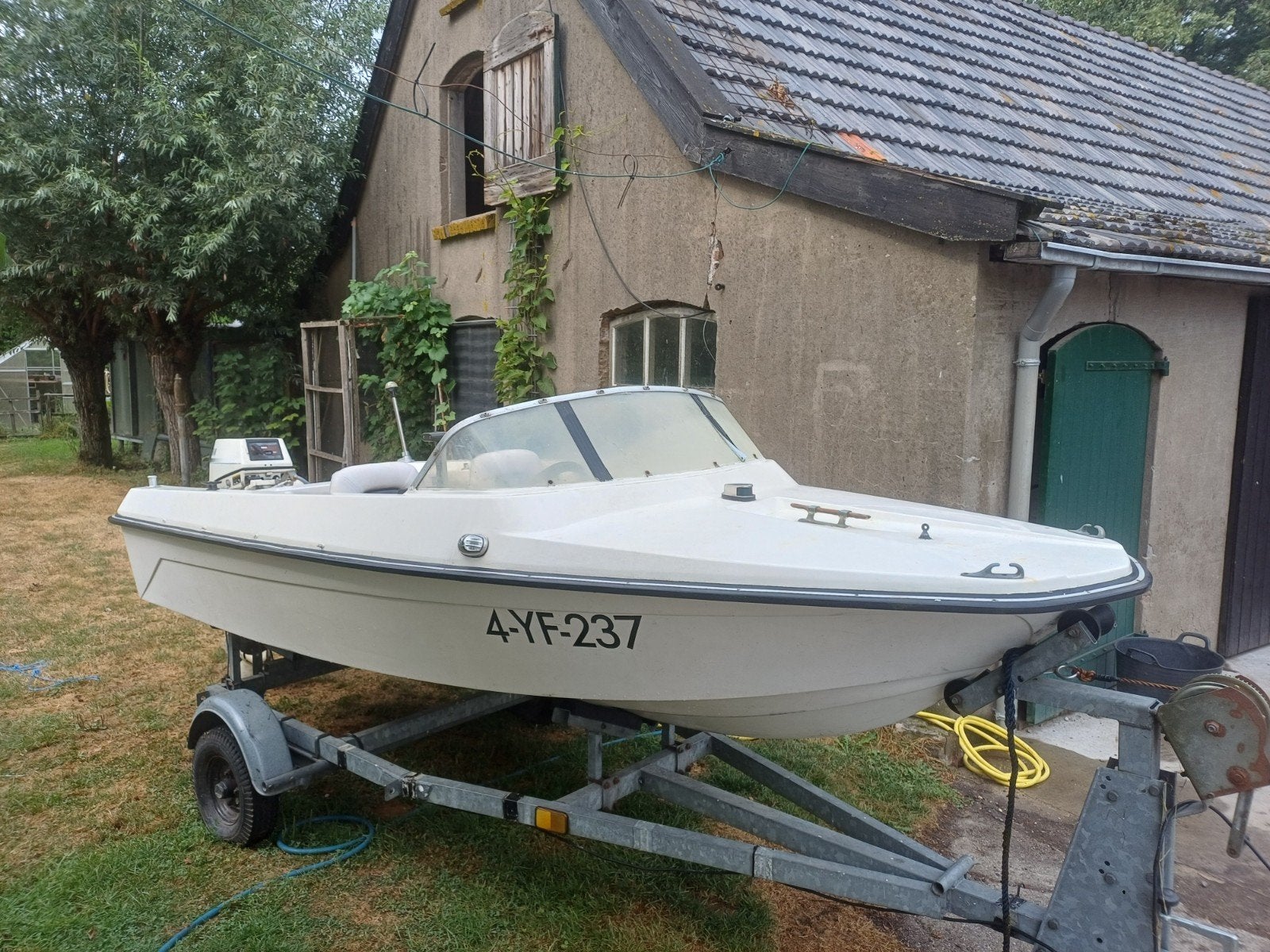 speedboot boot buitenboordmotor 9.9pk 4takt, Ophalen, Overige merken, Minder dan 70 pk, Viertaktmotor