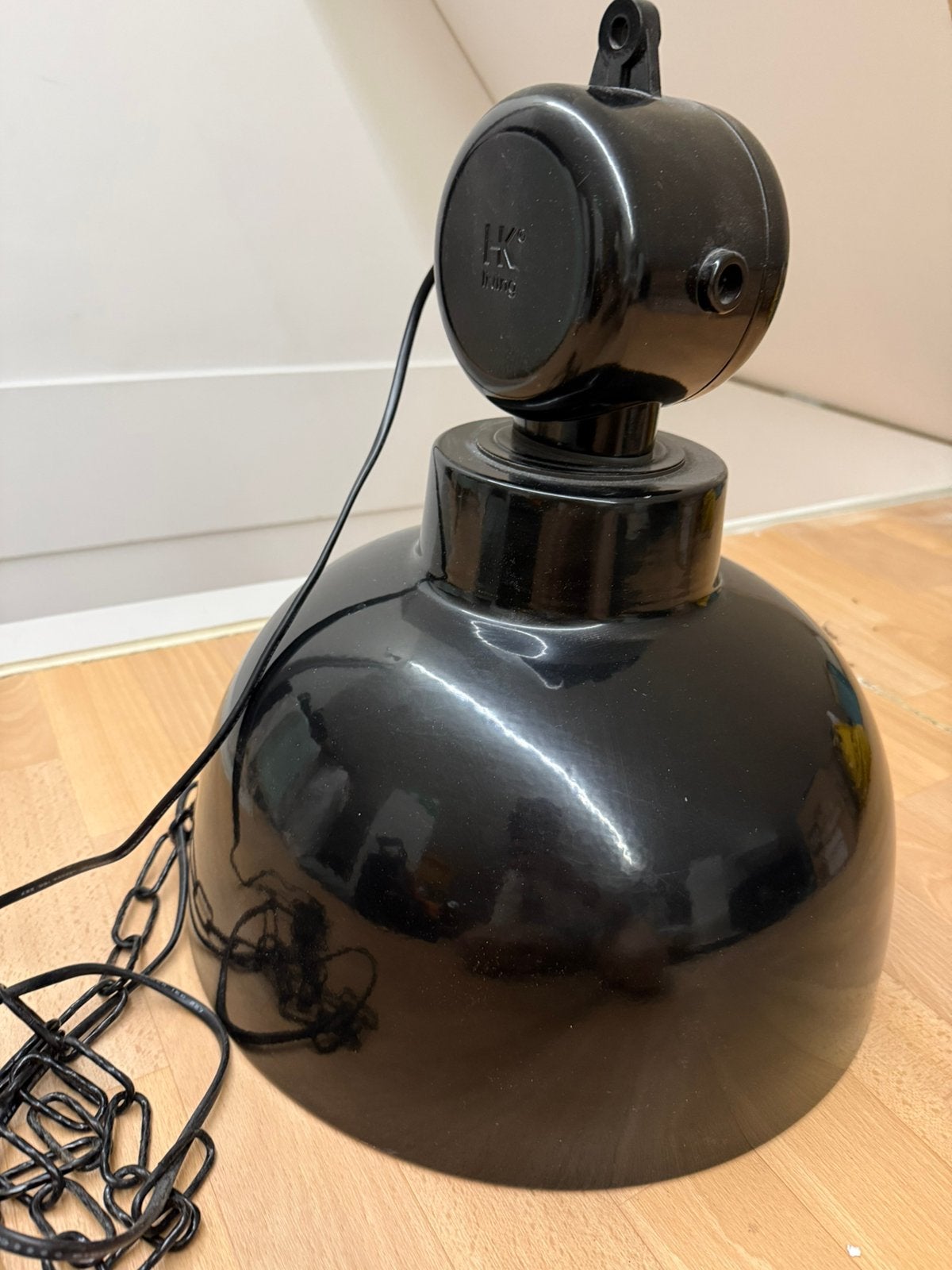 HK living lamp zwart - industrieel, Ophalen of Verzenden, Zo goed als nieuw, Minder dan 50 cm