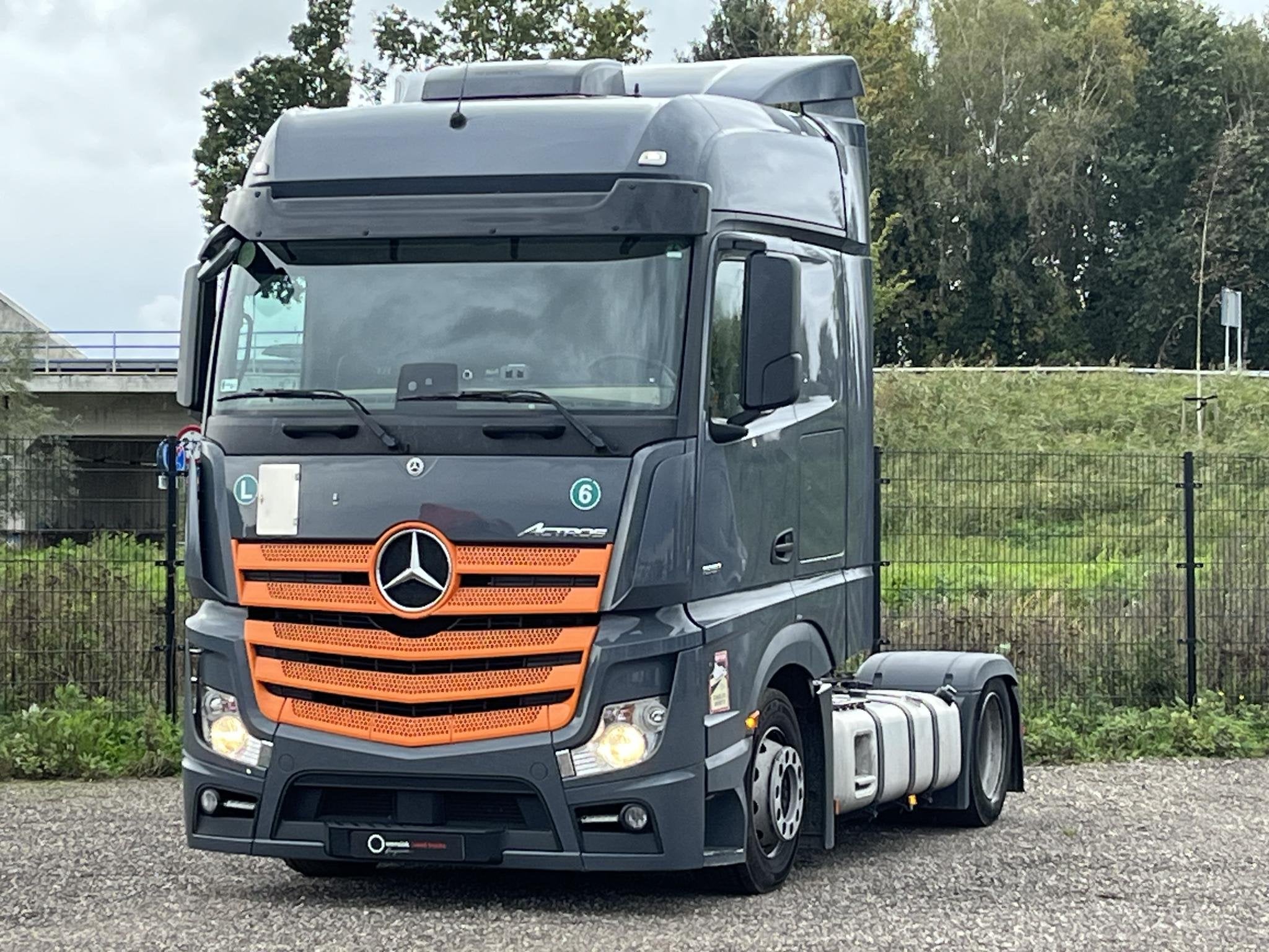 Mercedes-Benz Actros 1851 Lowliner 4x2 | Parking clima | 2 d, Auto's, Automaat, Stof, 510 pk, Mercedes-Benz