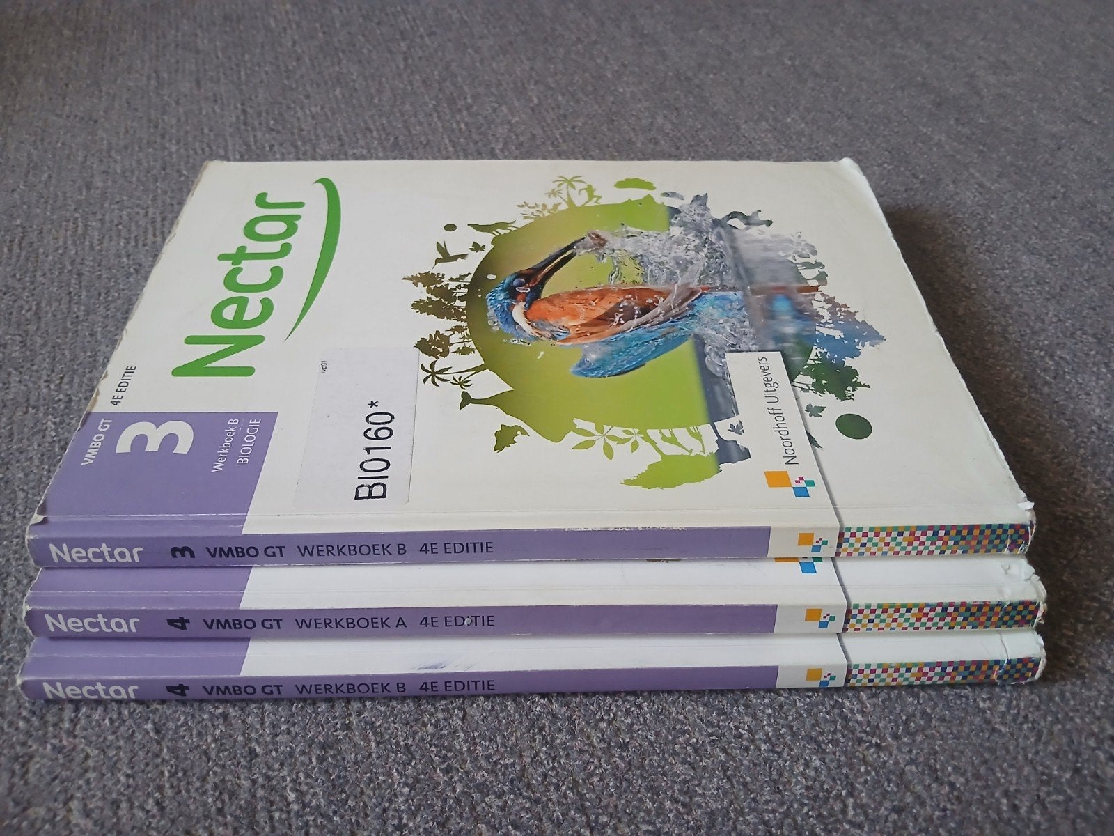 Nectar Biologie VMBO GT Werkboeken 3 & 4 (4e editie), Gelezen, Ophalen of Verzenden, MBO, Noordhoff Uitgevers