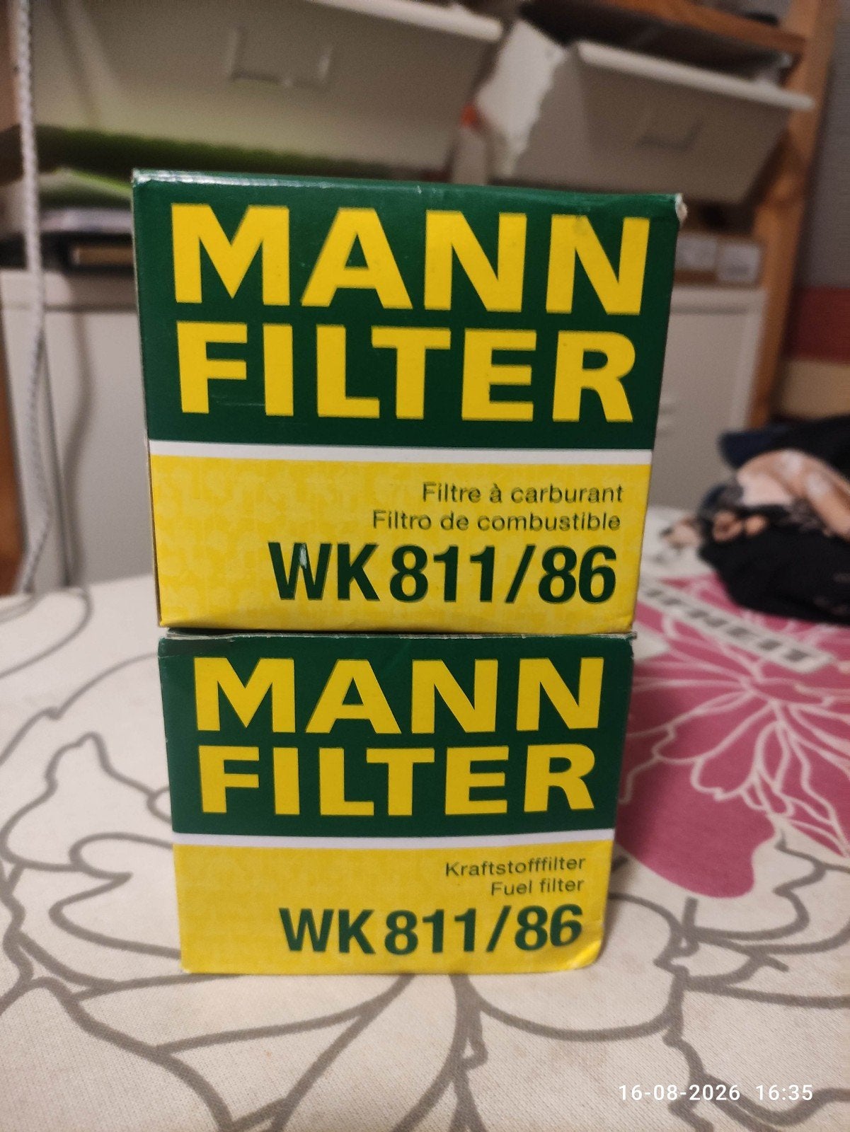 MANN WK811/86 diesel filters nieuw, Ophalen of Verzenden, Nieuw