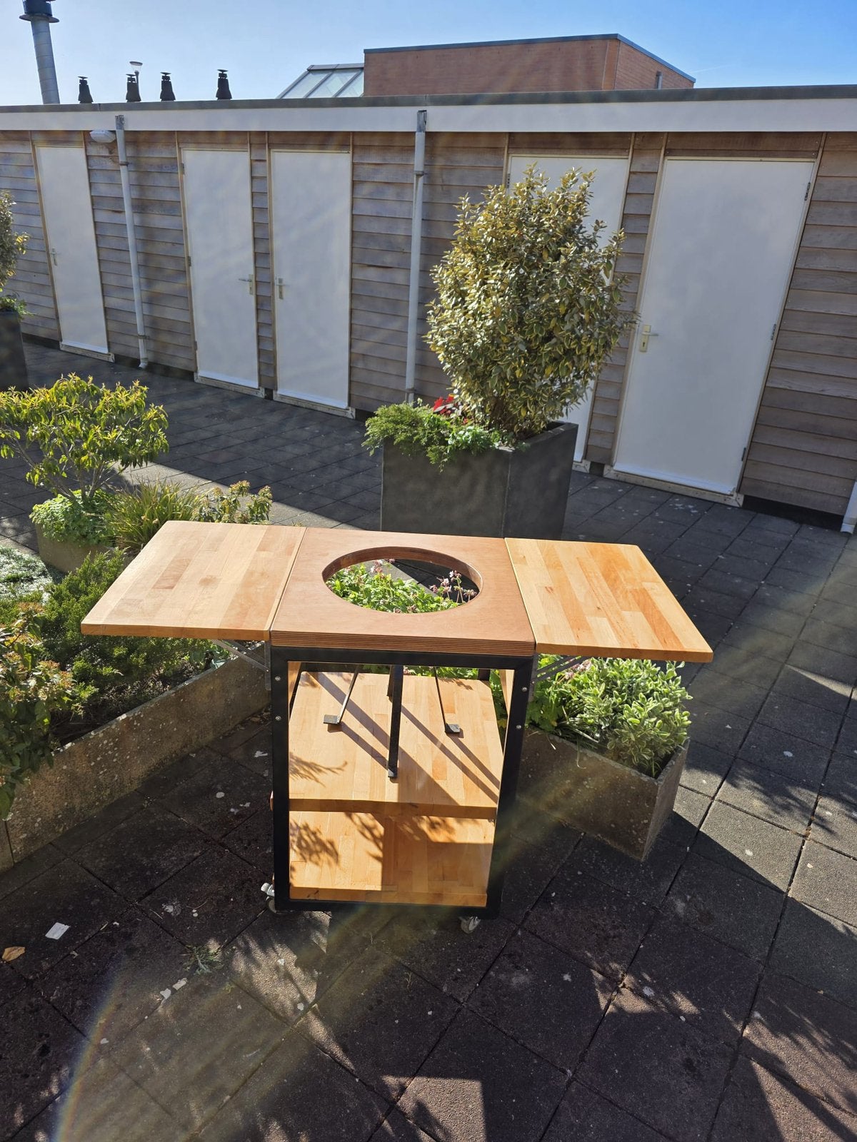 Verrijdbaar BBQ onderstel voor Kamado Small, Ophalen, Gebruikt
