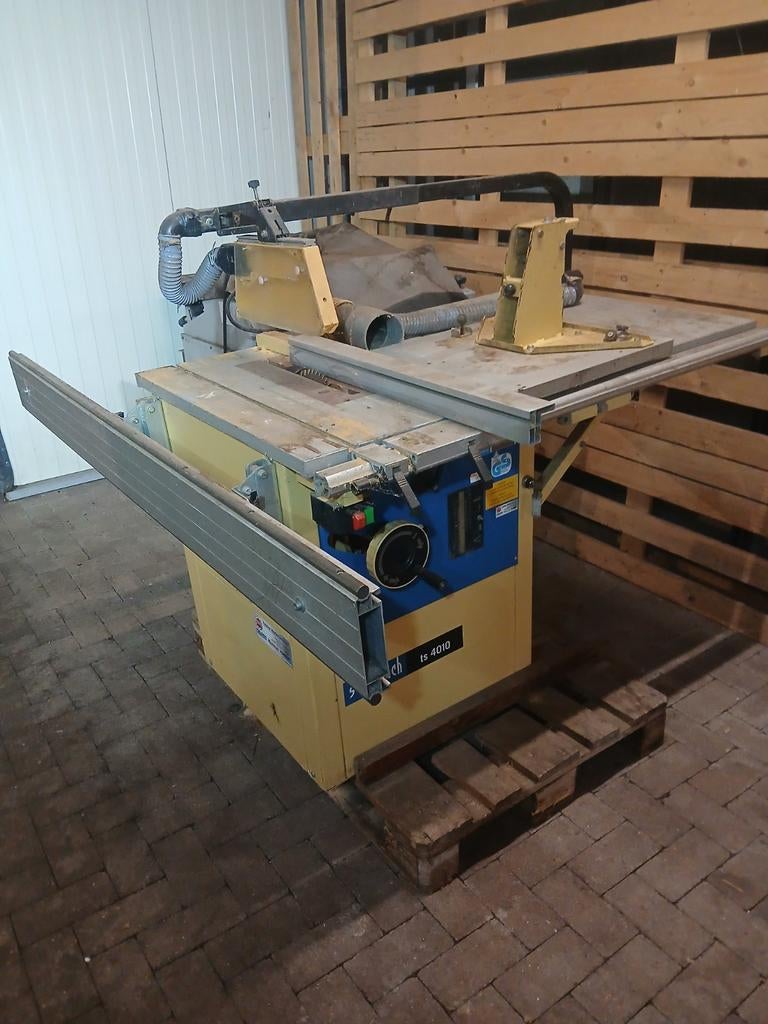 Zaagtafel Scheppach TS 4010 in goede staat, Ophalen of Verzenden, Gebruikt, Cirkelzaag, Scheppach