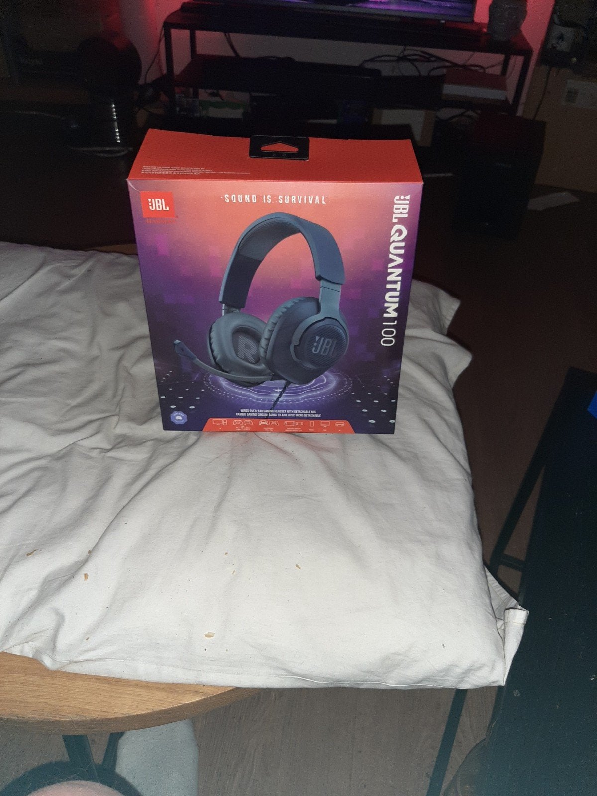 JBL Quantum 100 Gaming Koptelefoon, Ophalen of Verzenden, Nieuw, Overige merken
