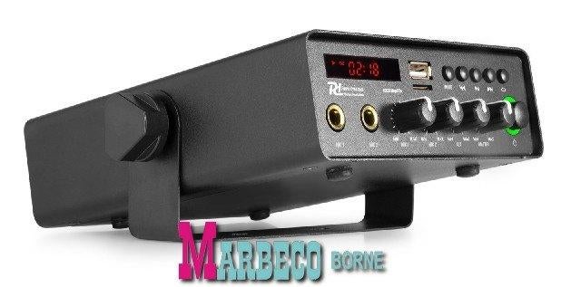Auto Versterker, Mini Amplifier, Bluetooth, USB 30W 12V/220V, Info@marbeco.nl, Power Dynamics, Nieuw, Ophalen of Verzenden