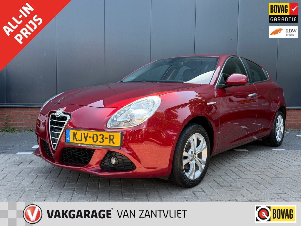 Alfa Romeo ALFA GIULIETTA 1.4 T Progression (12mnd BOVAG-gar, Auto's, Alfa Romeo, Bedrijf, Te koop, Giulietta, ABS, Airbags, Airconditioning