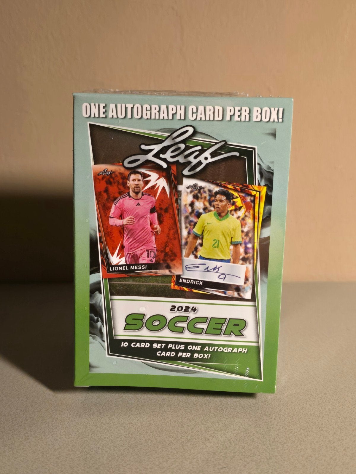 Leaf voetbal box met gegarandeerde handtekening, Ophalen of Verzenden, Zo goed als nieuw