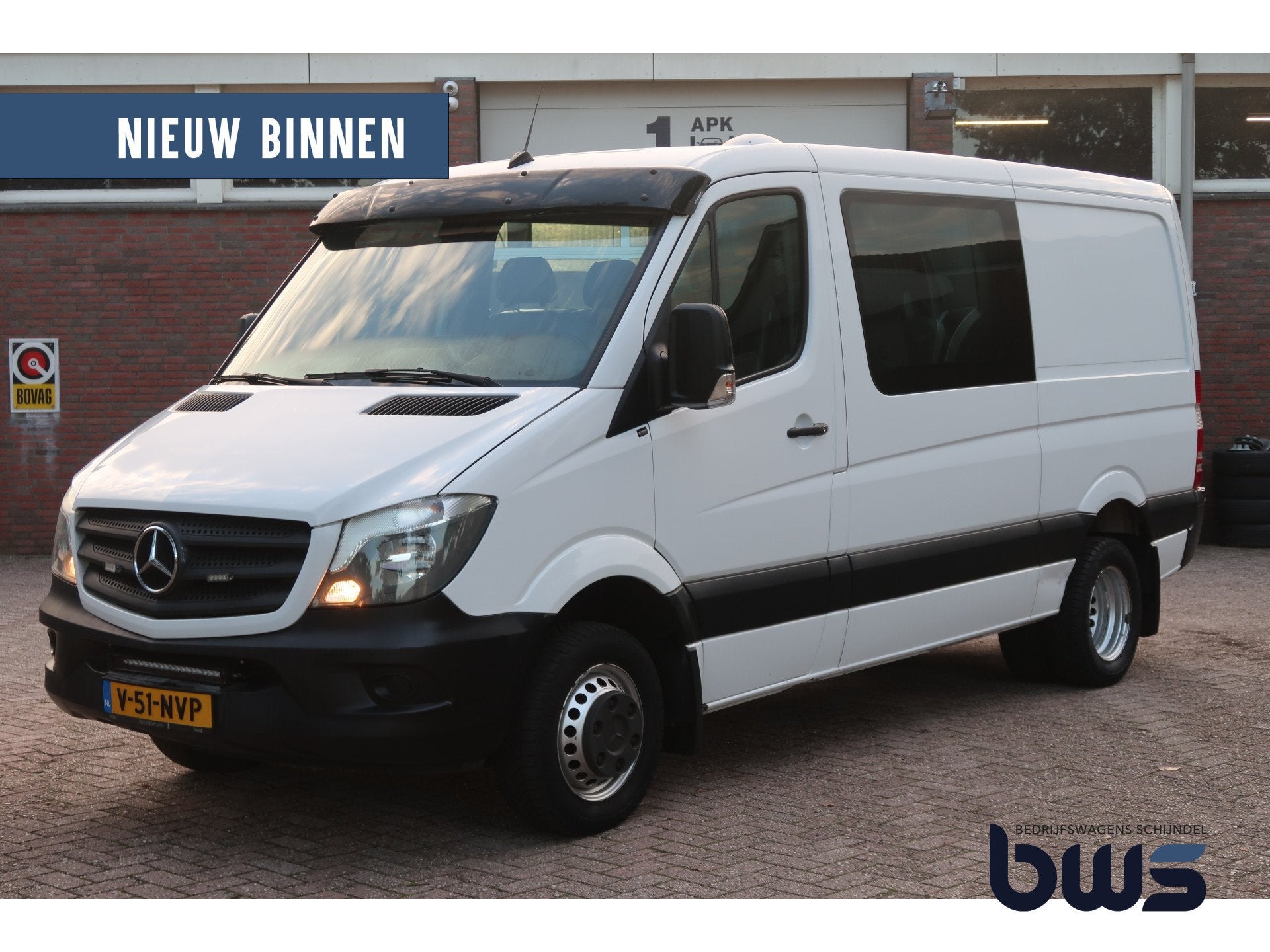 Mercedes-Benz Sprinter 316 2.2 CDI 366 DC dub lucht / Airco, Auto's, Electronic Stability Program (ESP), Achterwielaandrijving