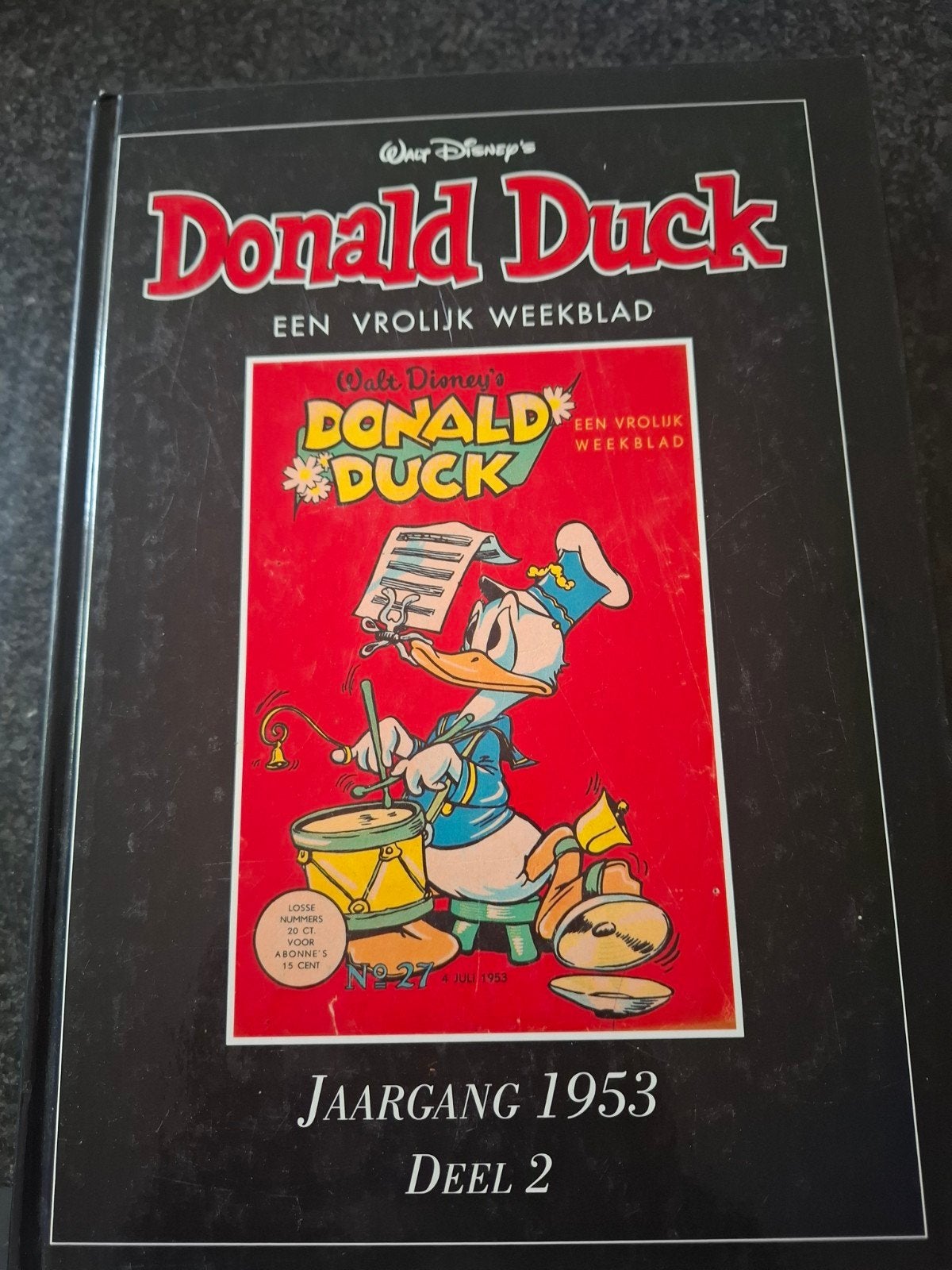 Donald Duck Jaargang 1953 Deel 2 - Facsimile Uitgave, Boeken, Eén stripboek, Ophalen of Verzenden, Gelezen, Walt Disney