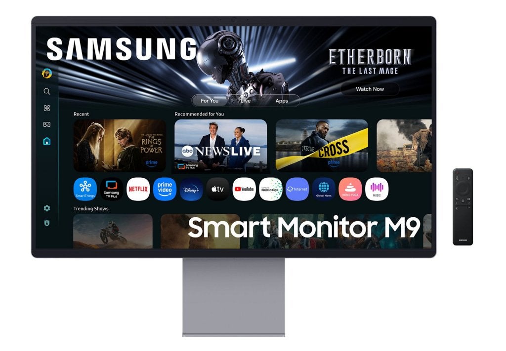 SAMSUNG OLED NIEUWSTE Smart Monitor M9 M90SF 4K Vision AI, Ophalen, Quad HD (2K), 101 t/m 150 Hz, In hoogte verstelbaar