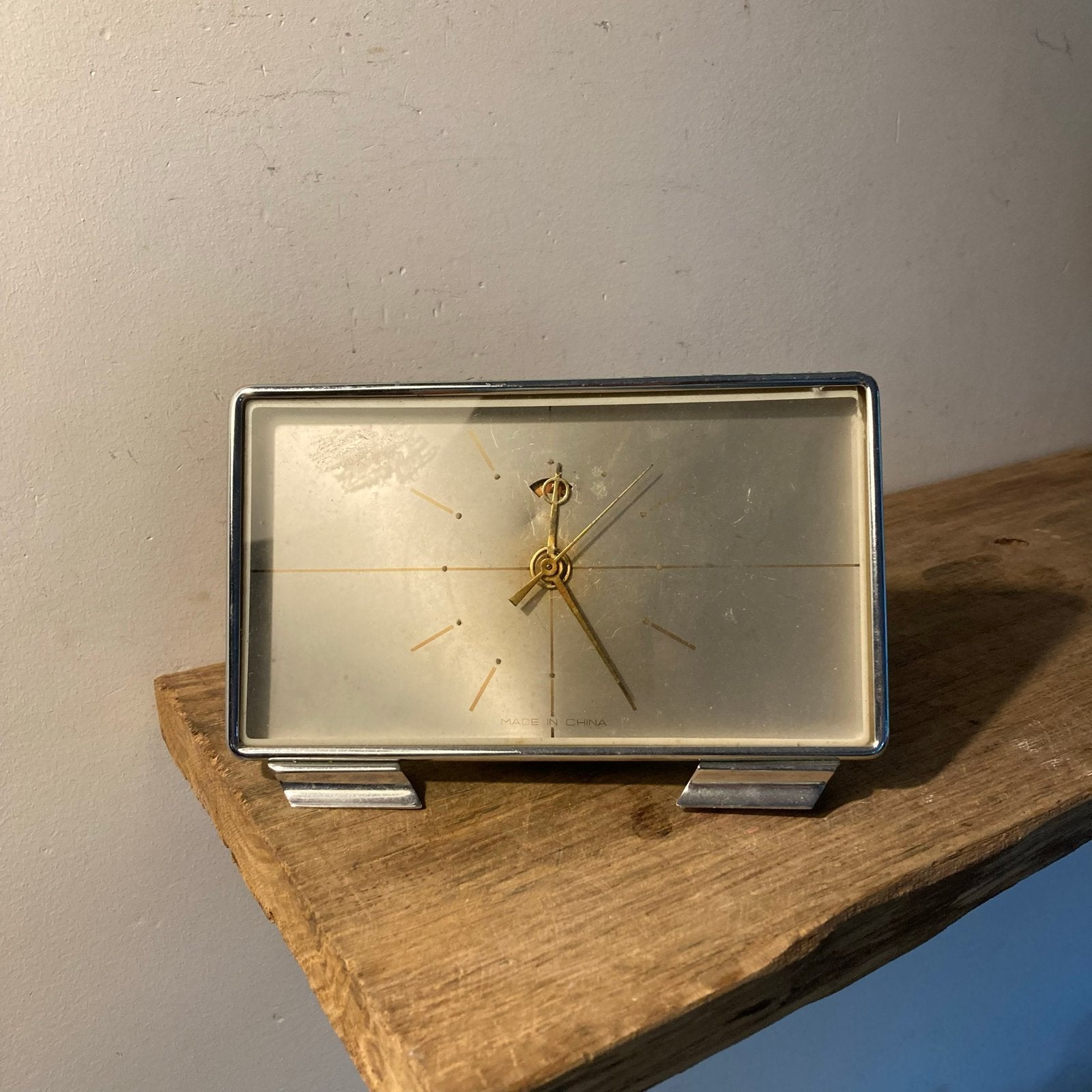 Vintage Kienzle Klok - Duits Design, Antiek en Kunst, Ophalen of Verzenden