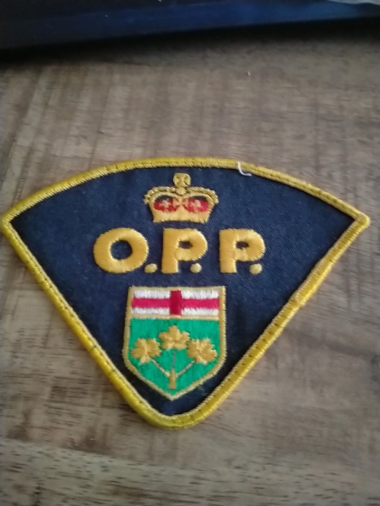 Canada , Ontario Provincial Police , Patch, Verzamelen, Militaria | Algemeen, Verzenden, Overige soorten, Amerika, Embleem of Badge