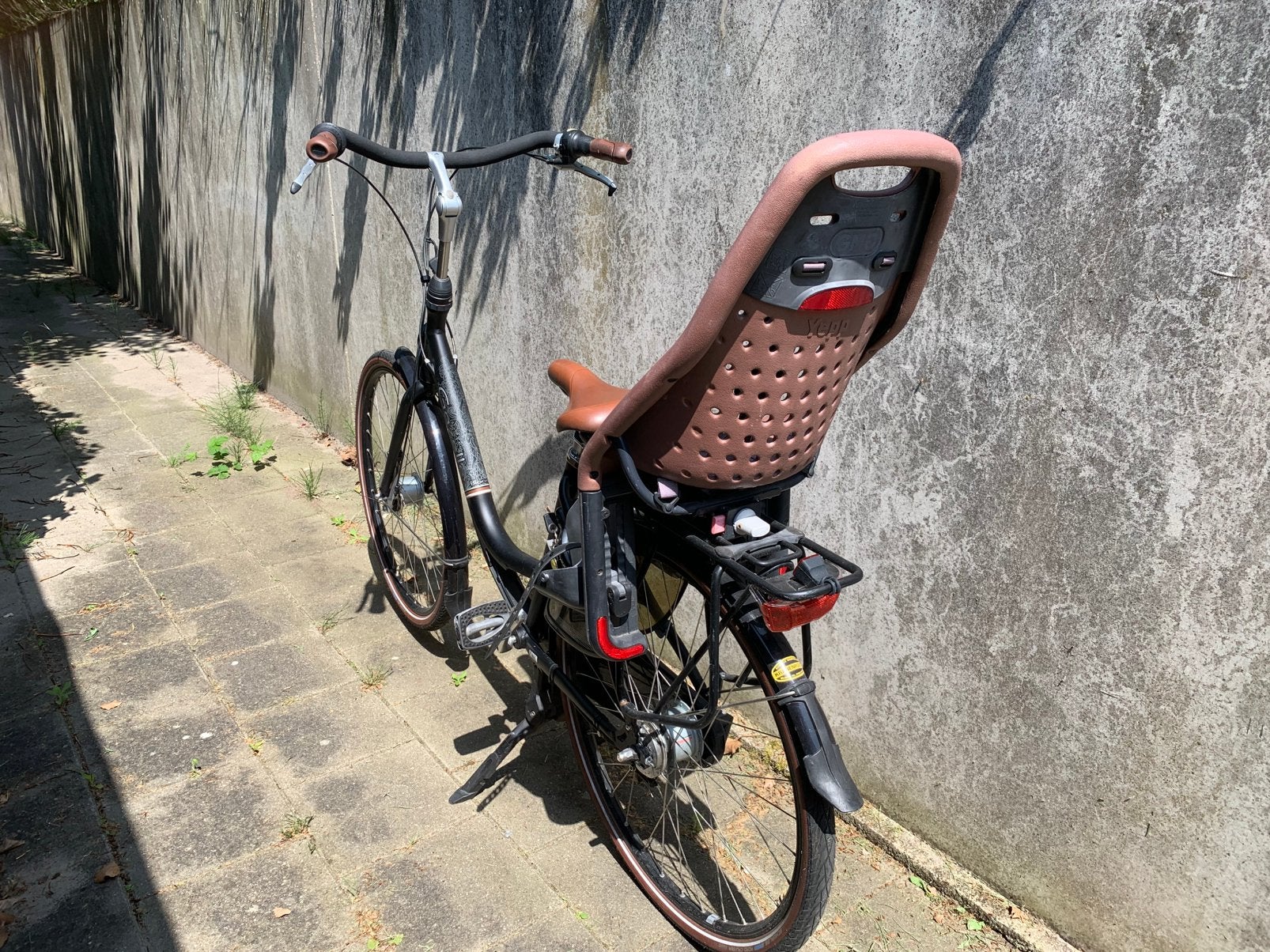 Gazelle bloom mamafiets, moederfiets, Ophalen, 2 zitjes, Gebruikt, 47 tot 50 cm