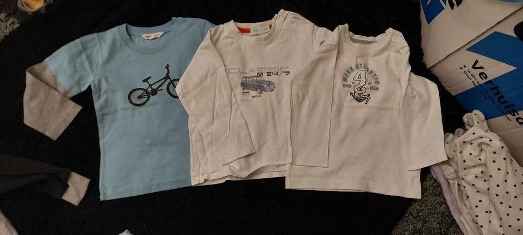 Kledingpakket maat 80 boxpakjes, rompers, vesten, schoen, Ophalen of Verzenden, Gebruikt, Diverse merken, Jongetje