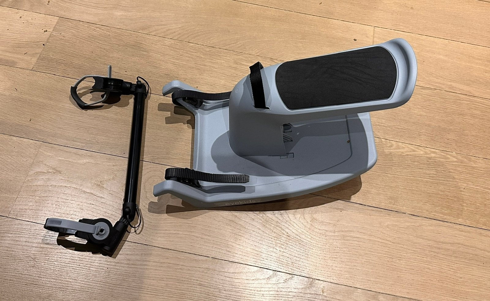 Kidsit meerijdplankje + zitje & adapters (complete set), Ophalen, Zo goed als nieuw, Overige merken