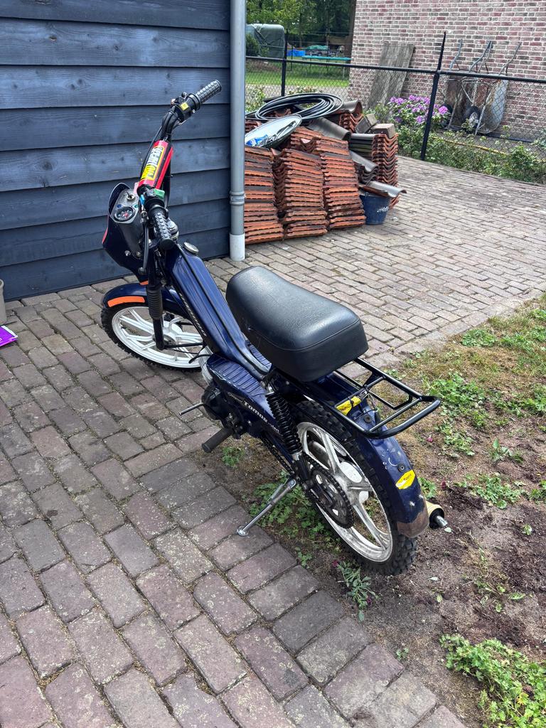Tomos Snorfiets - Blauw - Goede staat, Ophalen of Verzenden, Gebruikt, Maximaal 25 km/u, Overige modellen