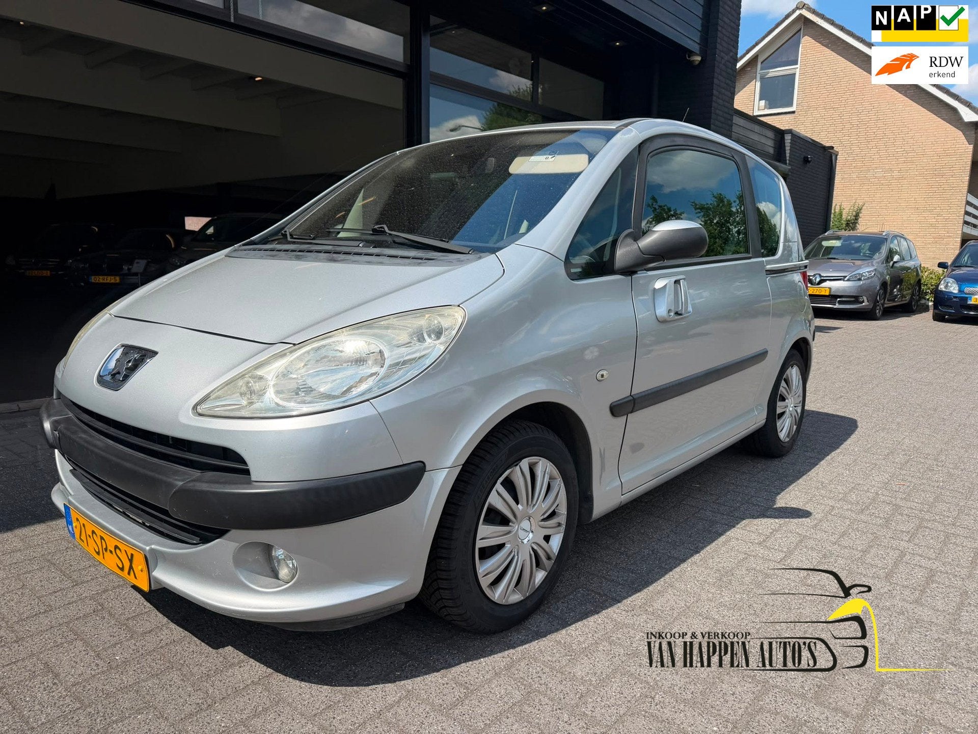 Peugeot 1007 1.6-16V Gentry / apk 8-2027, Auto's, Electronic Stability Program (ESP), 15 km/l, Gebruikt, 4 cilinders