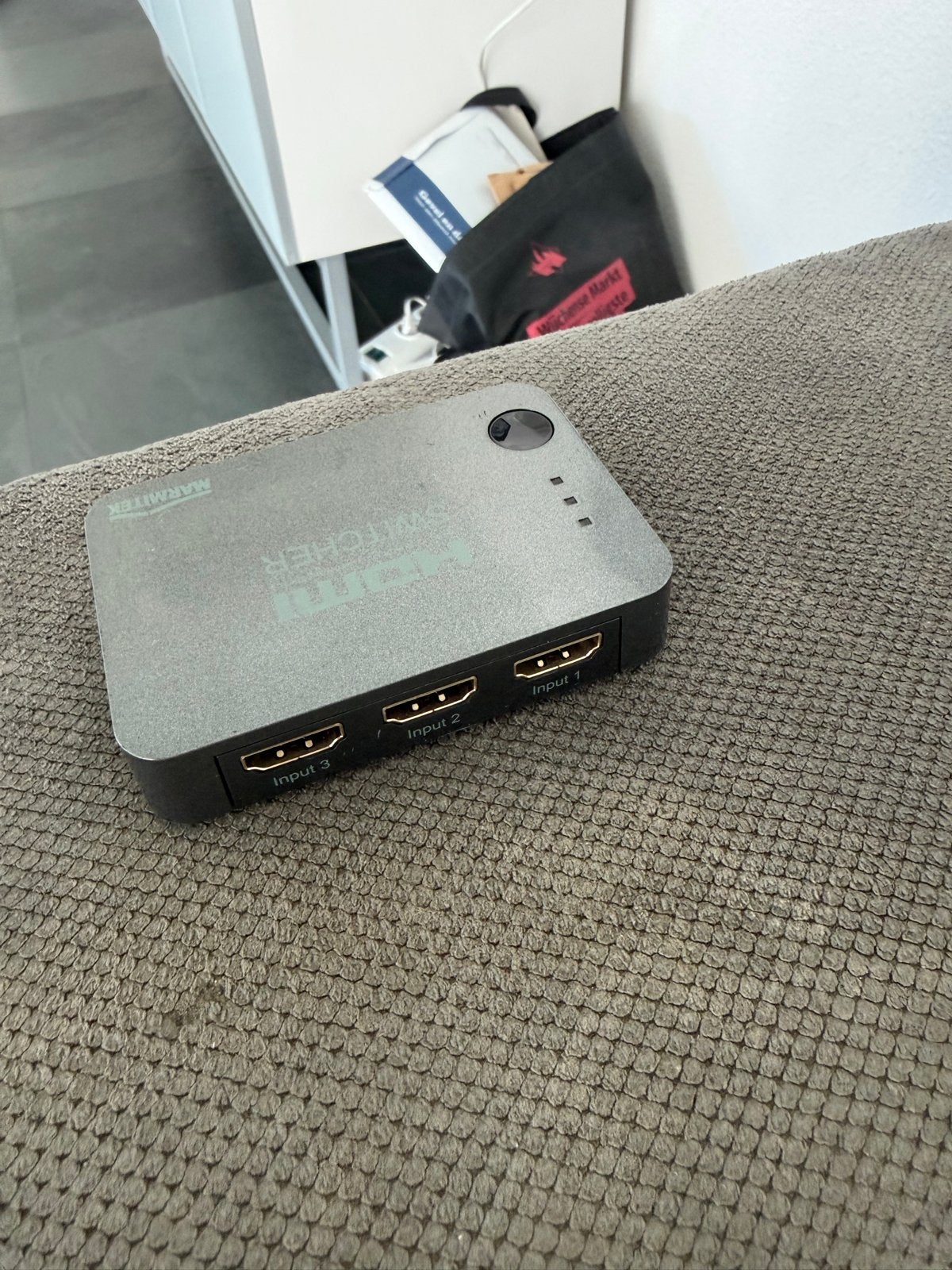 HDMI Switcher 3-poorts - Automatisch, Ophalen of Verzenden, Zo goed als nieuw, Minder dan 2 meter, Overige kabels