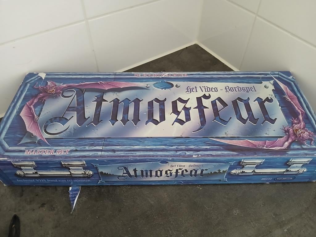 Atmosfear Master Set - Het Video Bordspel, Hobby en Vrije tijd, Gezelschapsspellen | Bordspellen, Ophalen of Verzenden