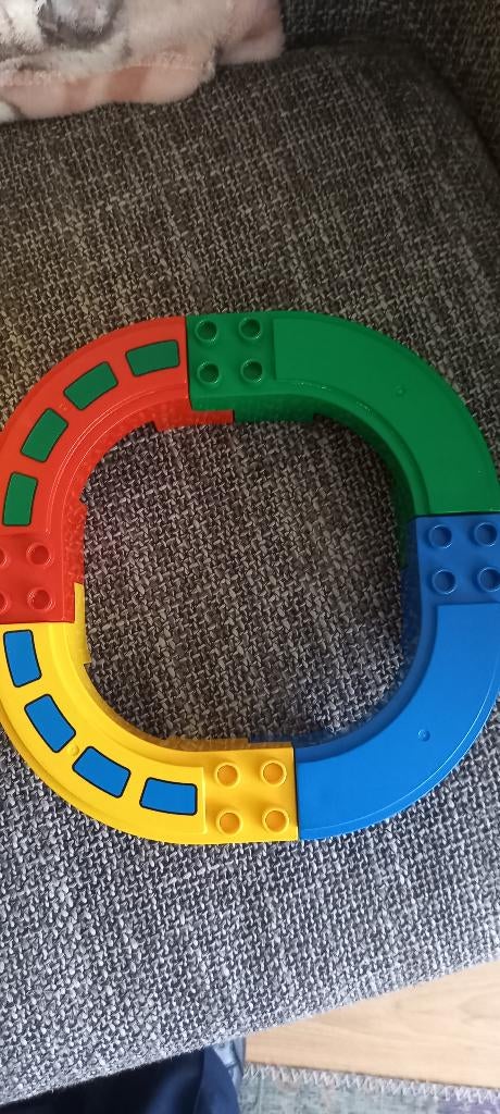 duplo lego rotonde, Overige typen, Ophalen of Verzenden, Zo goed als nieuw, Compleet