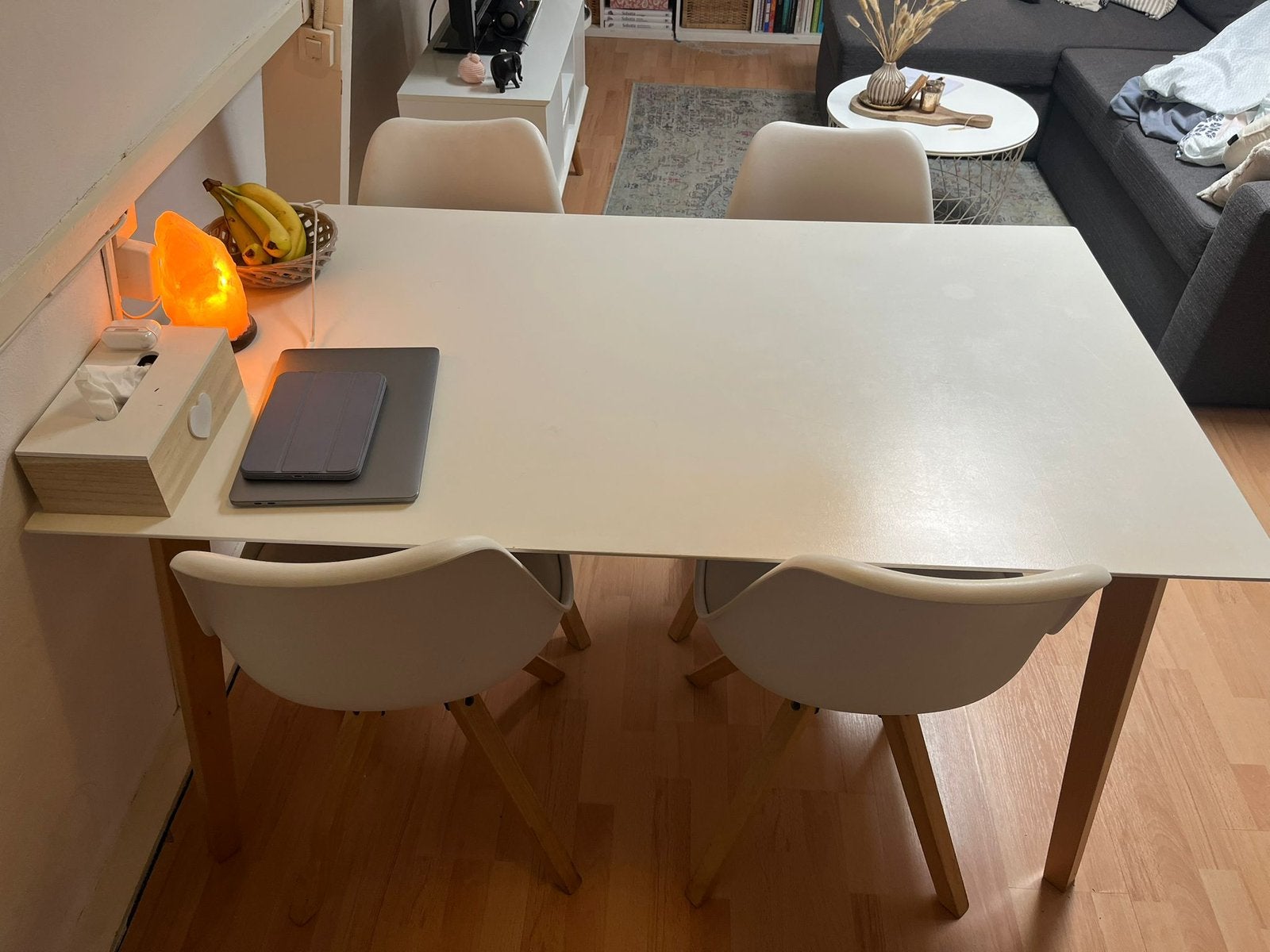 Tafel, stoelen, tv meubel.In Nijmegen ophalen., Ophalen, 100 tot 150 cm, 50 tot 100 cm, Zo goed als nieuw