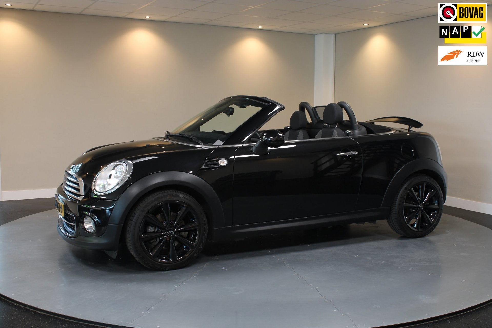 Mini Roadster 1.6 Cooper Pepper *Dealer OH* Stoelverw.|Clima, Auto's, Voorwielaandrijving, Euro 5, Gebruikt, 4 cilinders