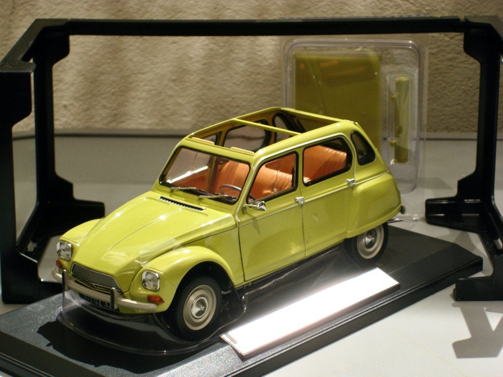 Citroen Dyane 6 1970 geel Calabrië Norev LIMITED 300 ex 1:18, Ophalen of Verzenden, Nieuw, Auto, Norev