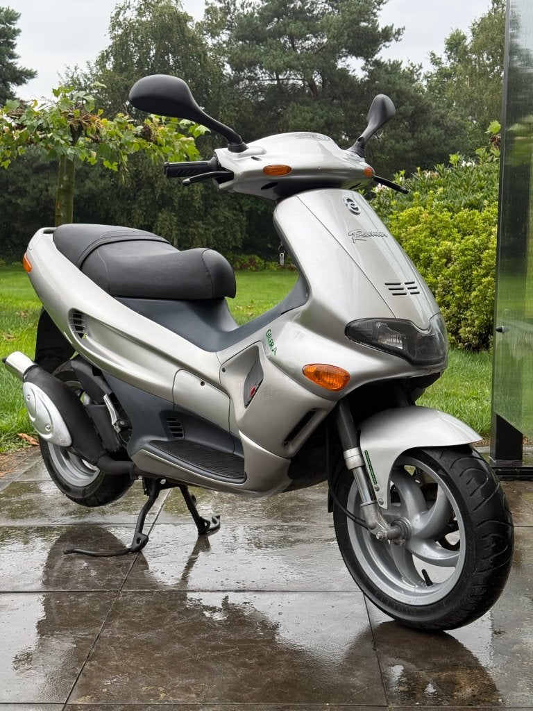 ⭐️Gilera runner 50cc dd 2 takt zilvergrijs Brom 11434 Km⭐️