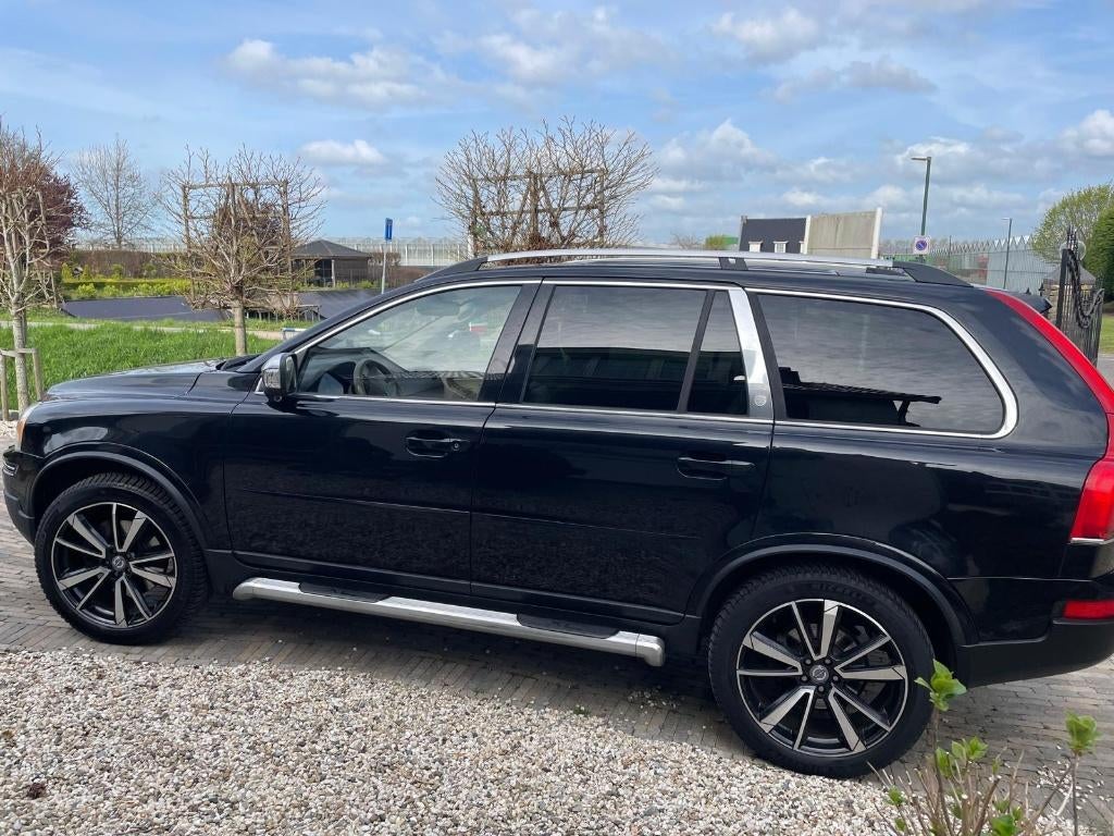 Volvo XC90 3.2 Summum Geartronic 7-SEATER 2008 Zwart, Auto's, 238 pk, Automatische klimaatregeling, Beige, 7 stoelen