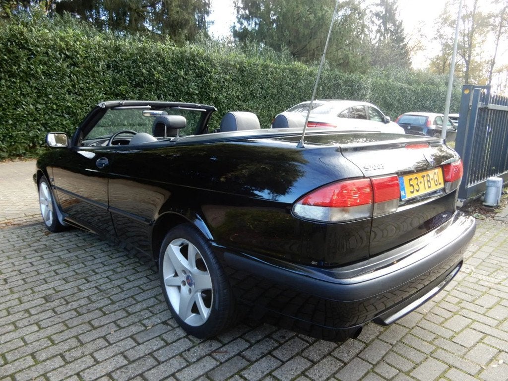 Saab 9-3 Cabrio 2.0t Senses Edition CABRIO NU VAN 4450,00 VO, Auto's, Saab, Voorwielaandrijving, Stoelverwarming, Gebruikt, Zwart