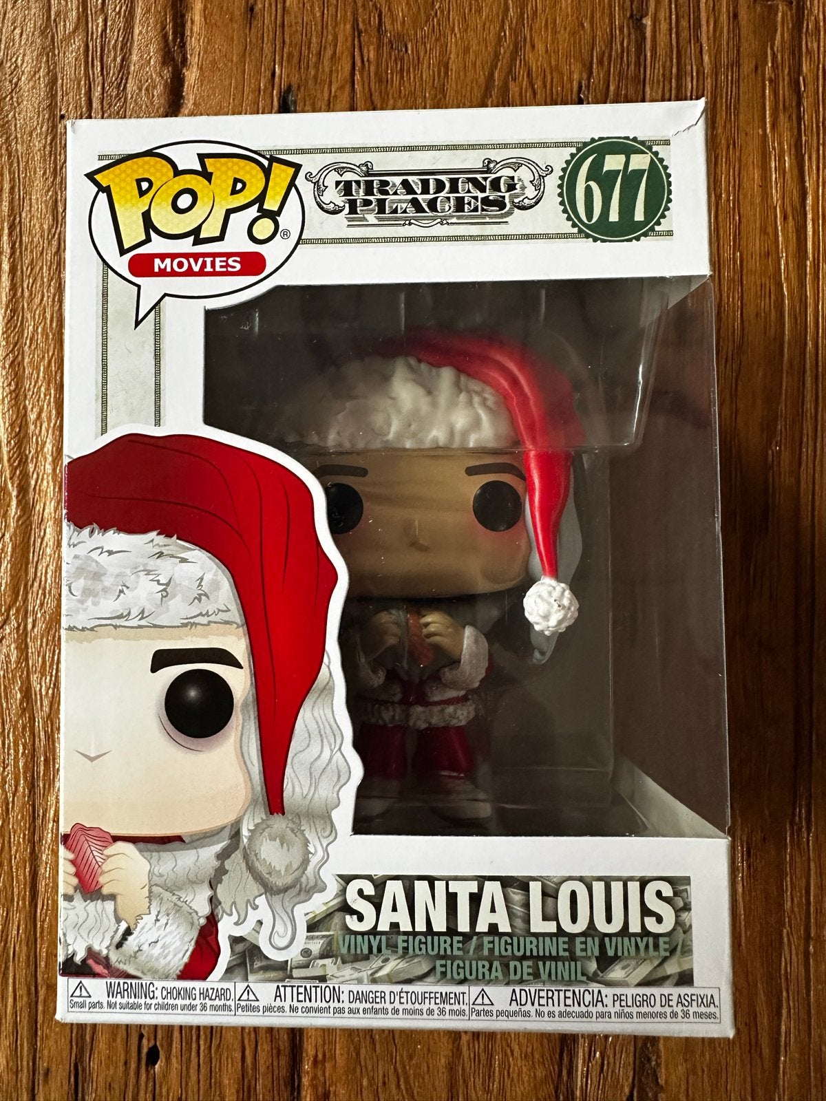 Funko Pop! Movies Trading Places Santa Louis #677, Ophalen of Verzenden, Nieuw