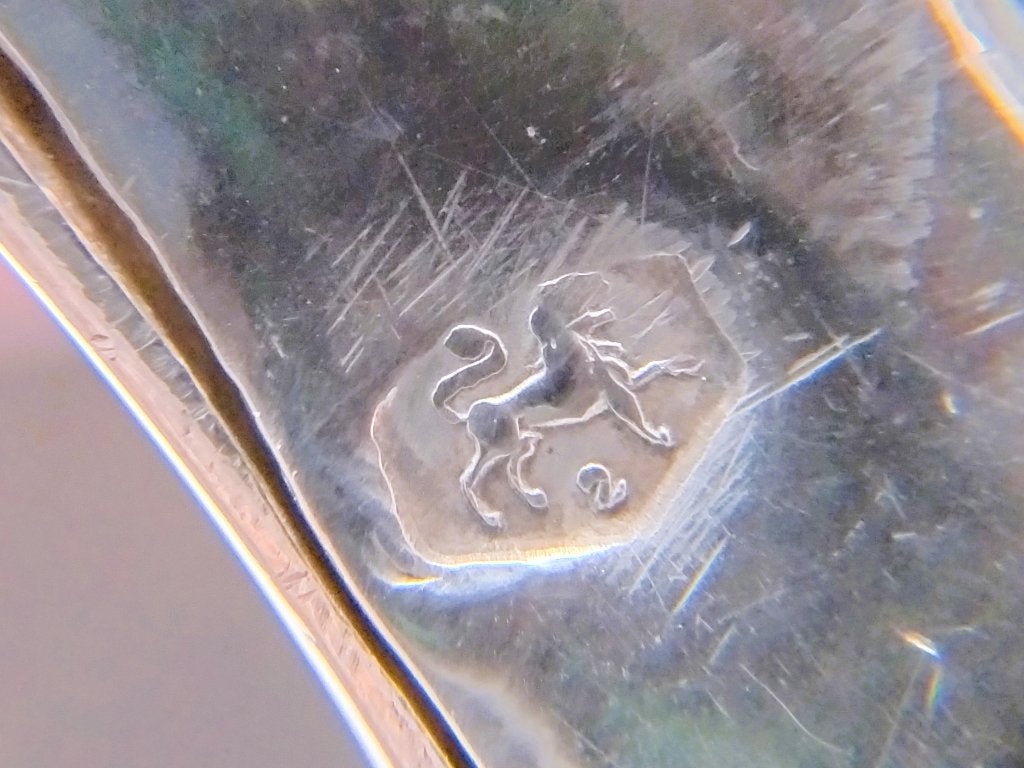 Zilveren tasbeugel, G. Lazonder, Schoonhoven, 1818, Verzenden, Zilver