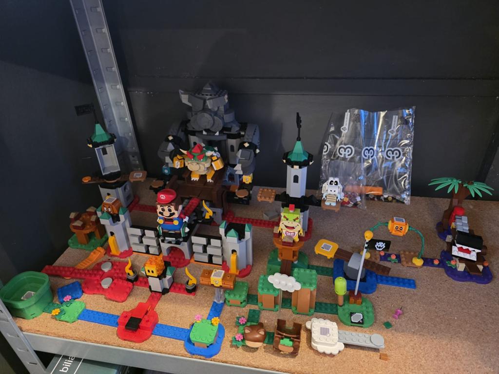 Lego mario sets, Ophalen of Verzenden, Zo goed als nieuw