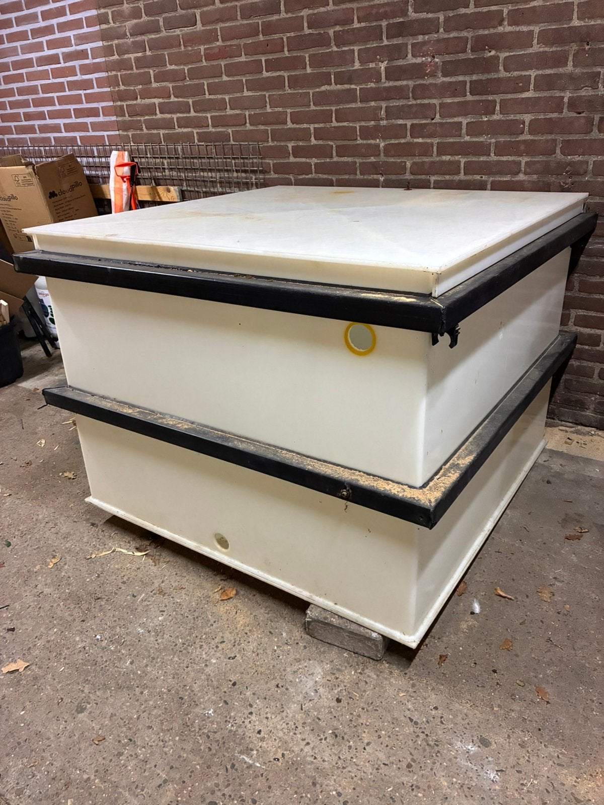 PE bak voor zelfbouw, Ophalen, Vierkant, Minder dan 200 cm, 80 tot 120 cm