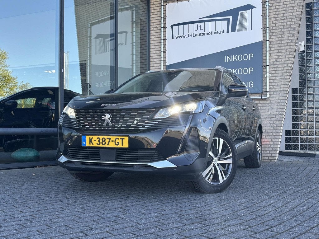 Peugeot 3008 1.2 Allure*130PK*ECC*CRUISE*NAVI*CAM*CARPLAY*, Auto's, Voorwielaandrijving, Gebruikt, 1199 cc, Leder en Stof