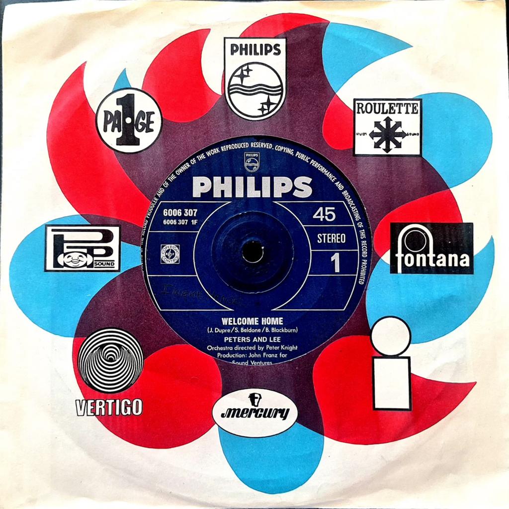 7"/SINGLE  PETERS AND LEE - Welcome Home, Ophalen of Verzenden, Gebruikt, Pop