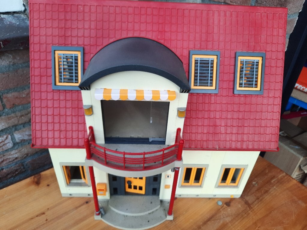 Playmobil woonhuis – 2008,Geobra, Kinderen en Baby's, Speelgoed | Playmobil, Ophalen, Geobra Brandstätter Stiftung & Co. KG (Playmobil)