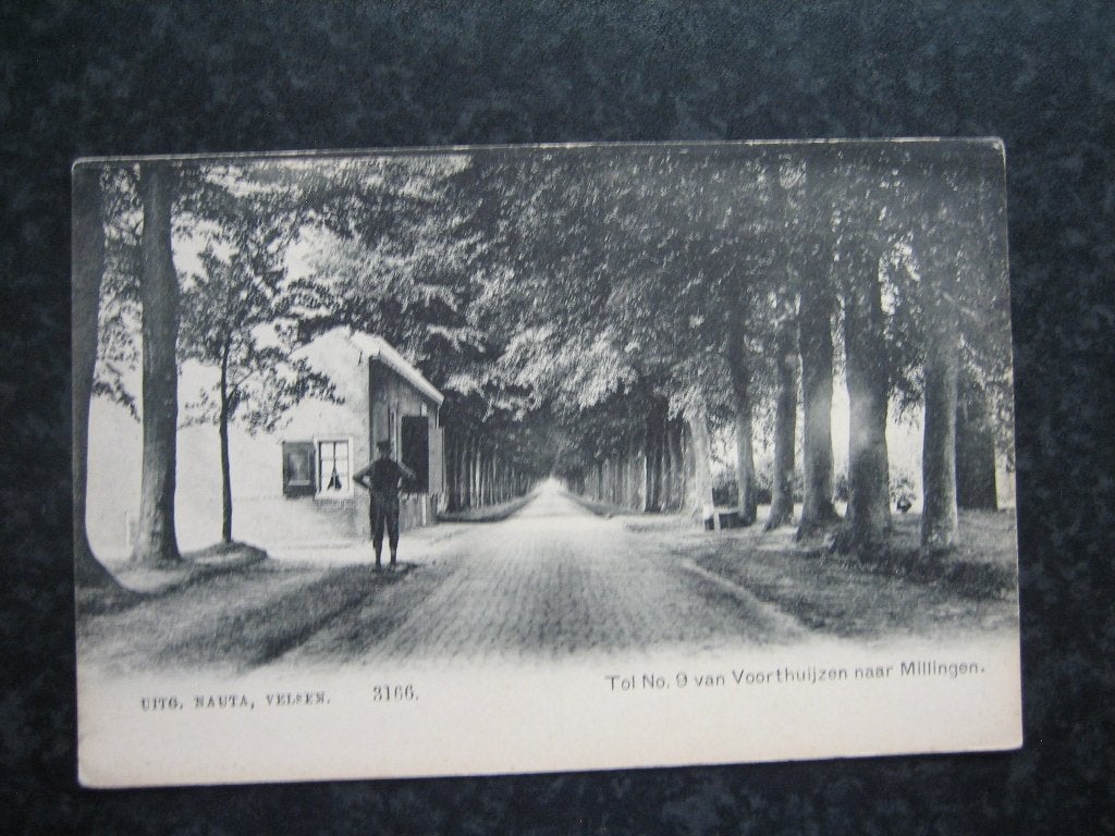 VOORTHUIZEN Tol no 9 Naar Millingen, Verzamelen, Ansichtkaarten | Nederland, Ophalen of Verzenden, Voor 1920, Gelderland