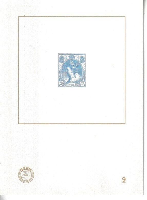 NEDERLAND BLAUWDRUK, Postzegels en Munten, Ophalen of Verzenden, Na 1940, Postfris