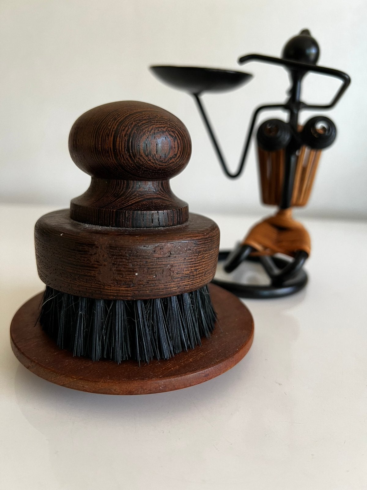 Vintage Deens Design Wenge  Laurids Lonborg Kruimelborstel, Antiek en Kunst, Ophalen of Verzenden, Overige typen, Hout