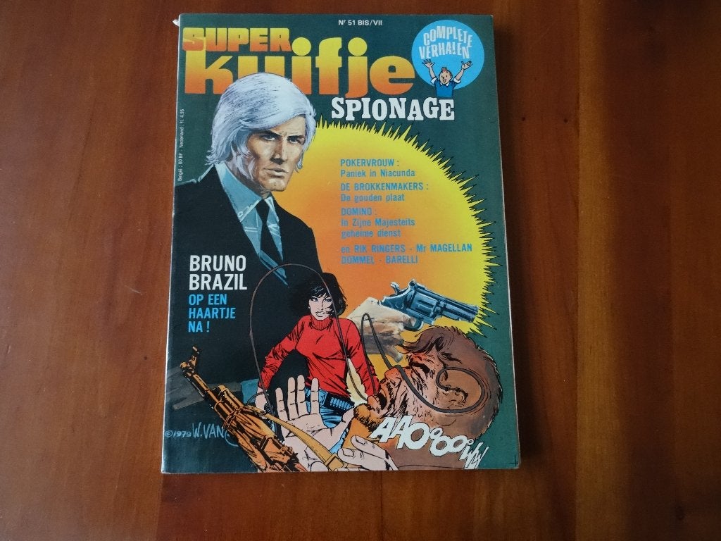 Super Kuifje Spionage, Eén stripboek, Ophalen of Verzenden, Zo goed als nieuw