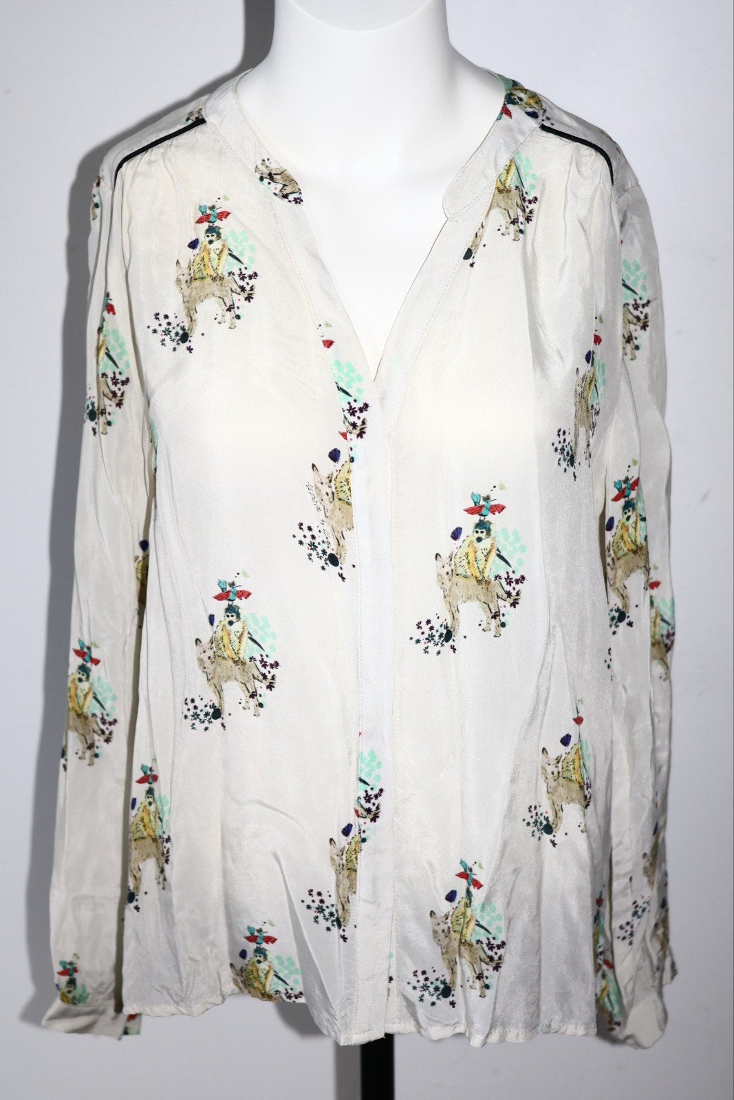Pom Amsterdam Blouse Maat 38 / M, Pom Amsterdam, Meerkleurig, NL, Ophalen of Verzenden