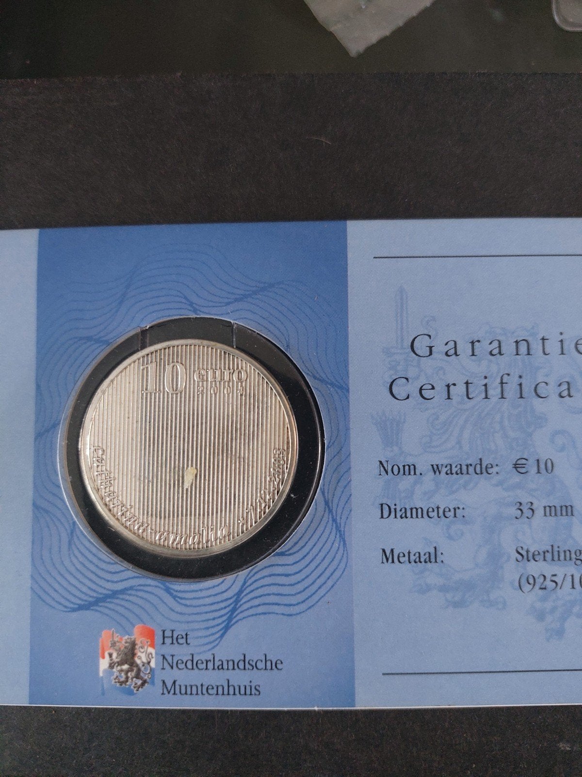 Zilveren 10 Euro Munt 2003 - Het Nederlandse Muntenhuis, Postzegels en Munten, Munten | Nederland, Koningin Beatrix, Zilver, Euro's