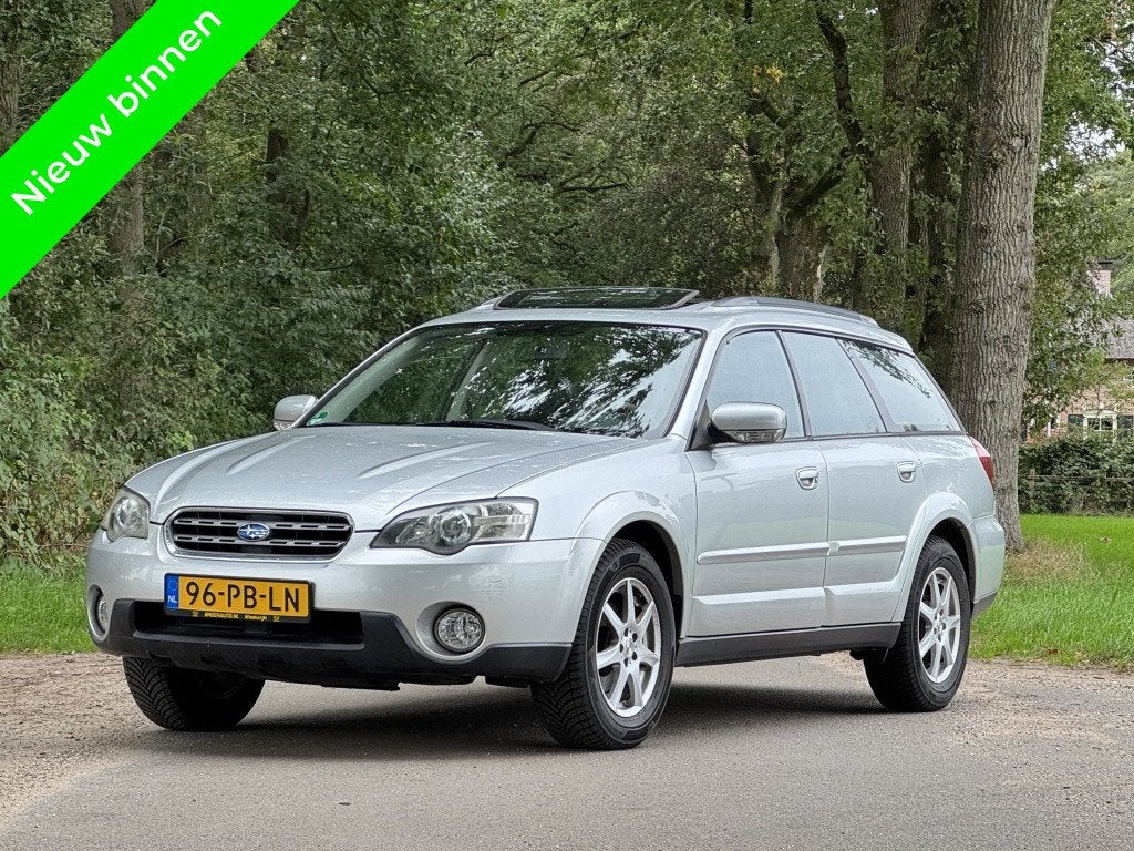 Subaru Outback 2.5i Comfort goed onderhouden (bj 2004), Auto's, Handgeschakeld, 165 pk, Euro 4, Zilver of Grijs