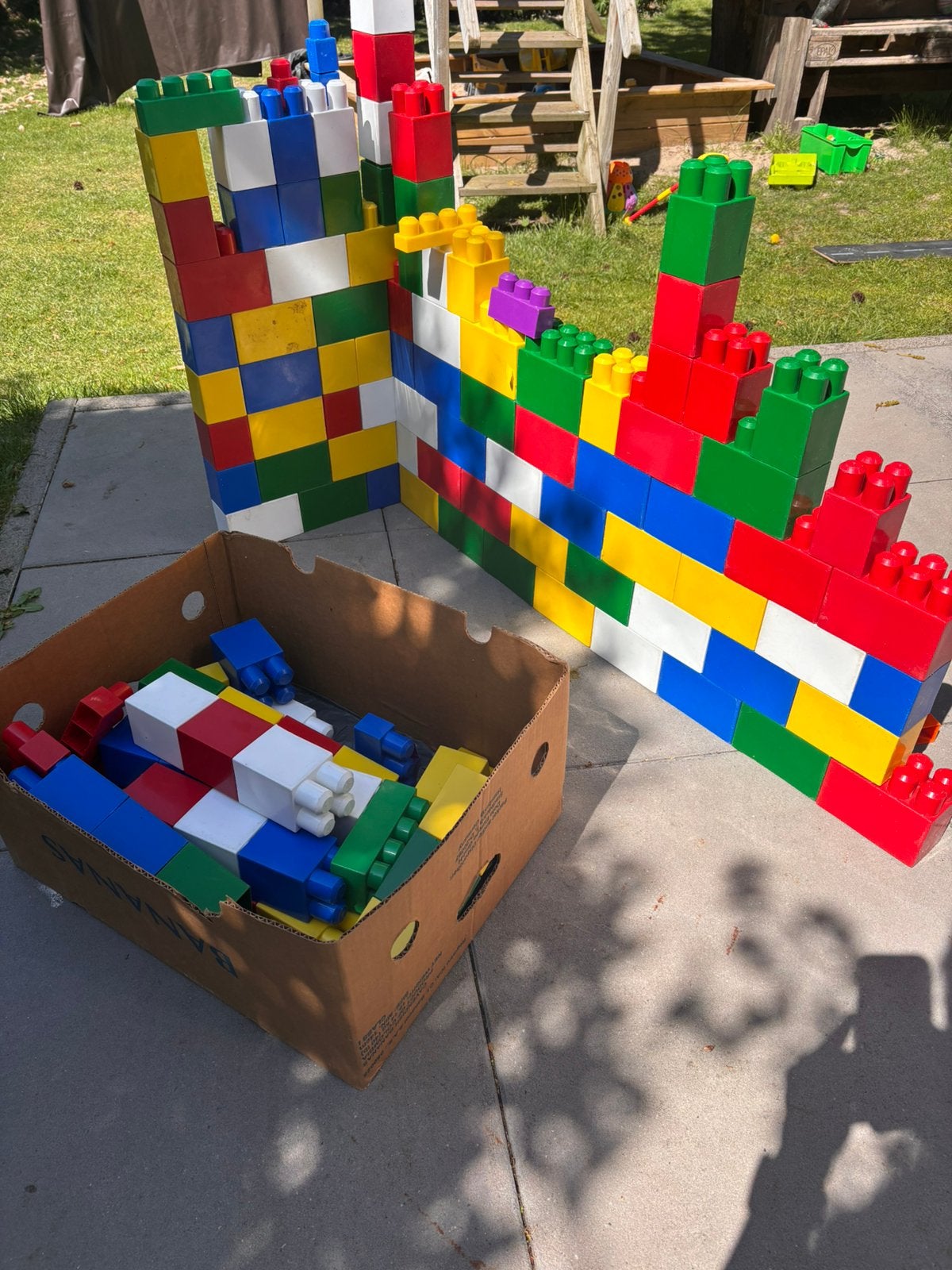 XXL duplo blokken, Ophalen, Gebruikt