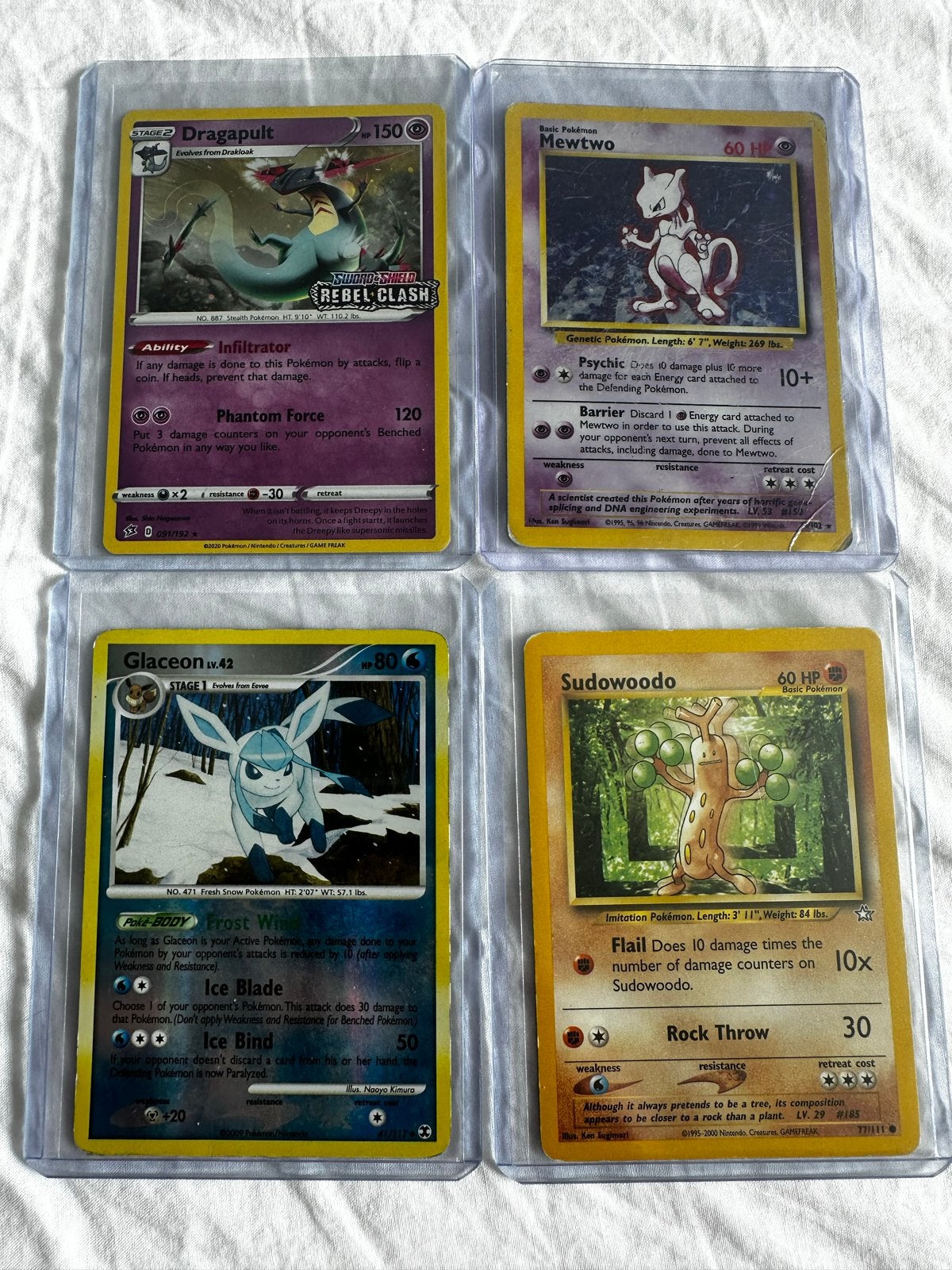Oude Pokémon kaarten - Diverse sets, Ophalen of Verzenden, Gebruikt, Meerdere kaarten