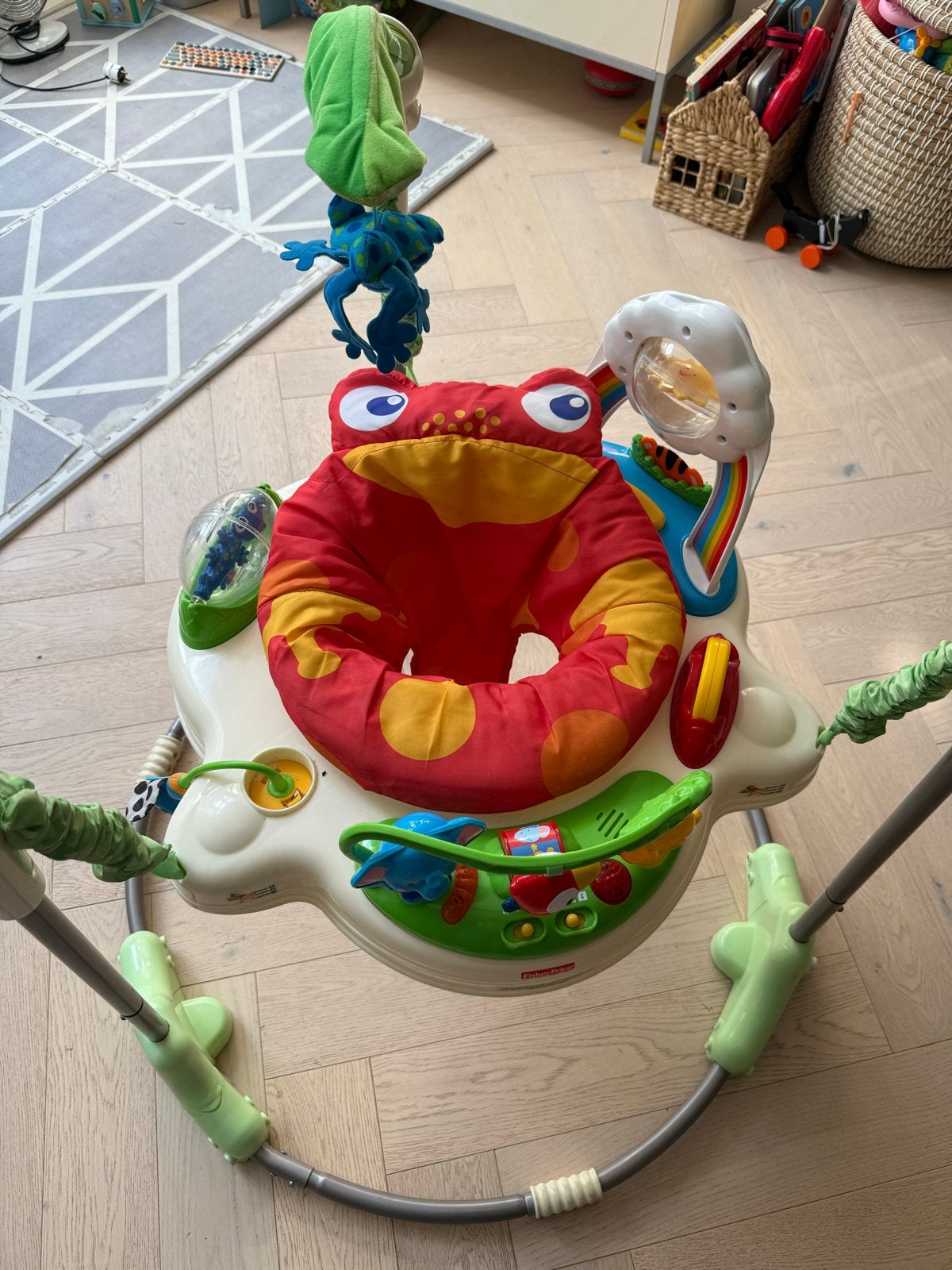 Fisher-Price Rainforest Jumperoo Baby Jumper, Ophalen, Gebruikt, Overige typen, Met licht
