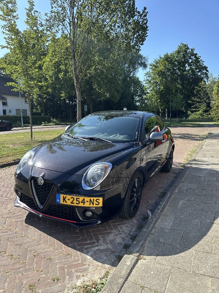 Alfa Romeo MiTo Sportiva 1.4 Turbo TCT Automaat 2013, 1145 kg, Zwart, 4 cilinders, Leder