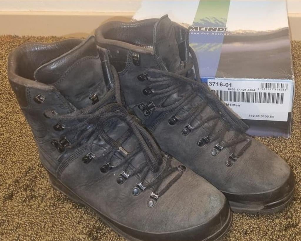 Meindl M1 275M wandelschoenen in doos + paar sokken, Ophalen of Verzenden, Gebruikt, Schoenen