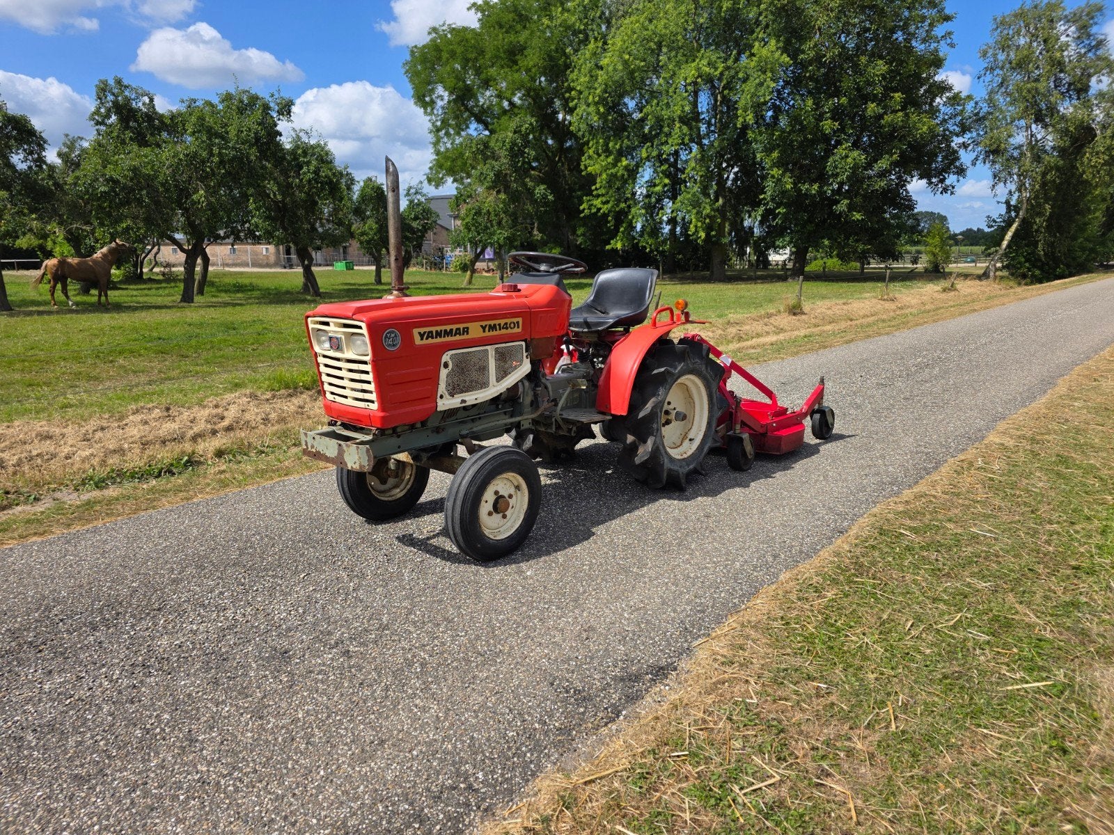 Yanmar YM1401D met cirkelmaaier Marge., Overige merken, Gebruikt, Tot 2500, Ophalen of Verzenden